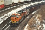 All rail ore loads cruise east